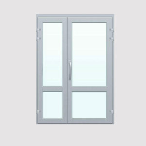 Стеклянная алюминиевая дверь Стеклянная алюминиевая дверь